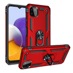 Custodia protettiva antiurto TPU e PC per Samsung Galaxy A22 4G
