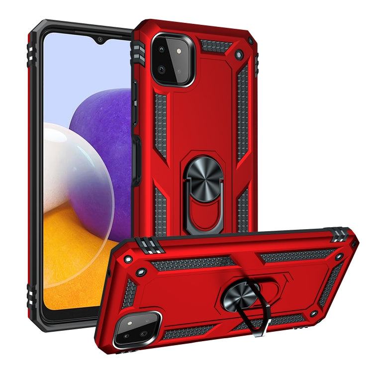 Custodia protettiva antiurto TPU e PC per Samsung Galaxy A22 4G