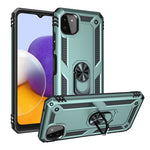 Custodia protettiva antiurto TPU e PC per Samsung Galaxy A22 4G