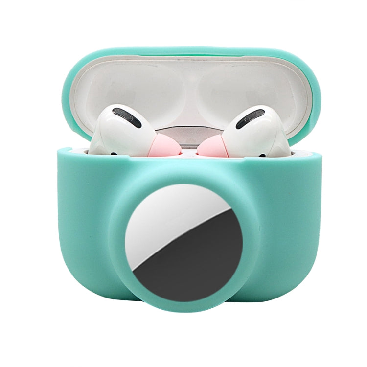 Custodia protettiva in silicone per AirTag e AirPods Pro