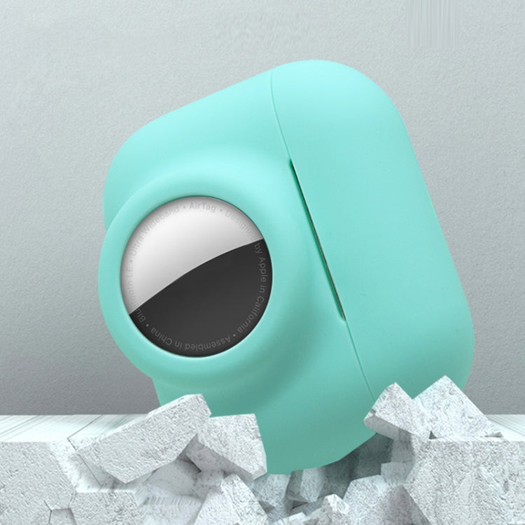 Custodia protettiva in silicone per AirTag e AirPods Pro