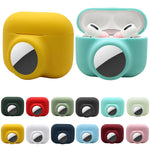 Custodia protettiva in silicone per AirTag e AirPods Pro