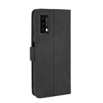 Tinta unita Skin Feel Fibbia magnetica Flip orizzontale Custodia in pelle PU con struttura in vitello con supporto e slot per schede e portafoglio, For Blackview A90