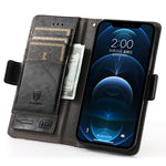 Custodia portafoglio in pelle PU per iPhone 12 mini