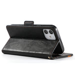 Custodia portafoglio in pelle PU per iPhone 12 mini