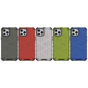 Custodia protettiva antiurto per PC a nido d'ape + TPU, For iPhone 13 Mini, For iPhone 13, For iPhone 13 Pro, For iPhone 13 Pro Max
