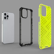 Custodia protettiva antiurto per PC a nido d'ape + TPU, For iPhone 13 Mini, For iPhone 13, For iPhone 13 Pro, For iPhone 13 Pro Max