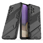 Punk Armor 2 in 1 PC + custodia antiurto in TPU con supporto invisibile, For Samsung Galaxy A32 4G