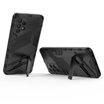 Punk Armor 2 in 1 PC + custodia antiurto in TPU con supporto invisibile, For Samsung Galaxy A32 4G