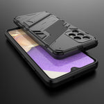 Punk Armor 2 in 1 PC + custodia antiurto in TPU con supporto invisibile, For Samsung Galaxy A32 4G