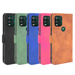 Tinta unita Skin Feel Fibbia magnetica Flip orizzontale Custodia in pelle PU con struttura in vitello con supporto e slot per schede e portafoglio, For Motorola Moto G Stylus 5G, For Nokia C1 Plus