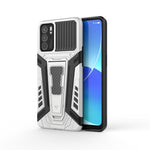 War Chariot Series Armor Custodia protettiva antiurto per PC + TPU all-inclusive con supporto invisibile, For OPPO Reno6 5G, For OnePlus 9