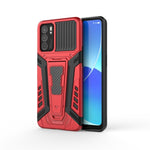 War Chariot Series Armor Custodia protettiva antiurto per PC + TPU all-inclusive con supporto invisibile, For OPPO Reno6 5G, For OnePlus 9
