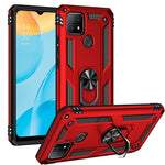 Custodia protettiva antiurto in TPU + PC con supporto girevole a 360 gradi, For OPPO A15