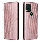Struttura in fibra di carbonio Flip orizzontale magnetico Custodia in pelle TPU + PC + PU con slot per schede, For Motorola Moto G Stylus 5G, For Vivo V21e, For ZTE Nubia Red Magic 6R