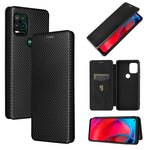 Struttura in fibra di carbonio Flip orizzontale magnetico Custodia in pelle TPU + PC + PU con slot per schede, For Motorola Moto G Stylus 5G, For Vivo V21e, For ZTE Nubia Red Magic 6R