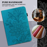 Custodia portafoglio in pelle per Kindle Fire HD 8 2020