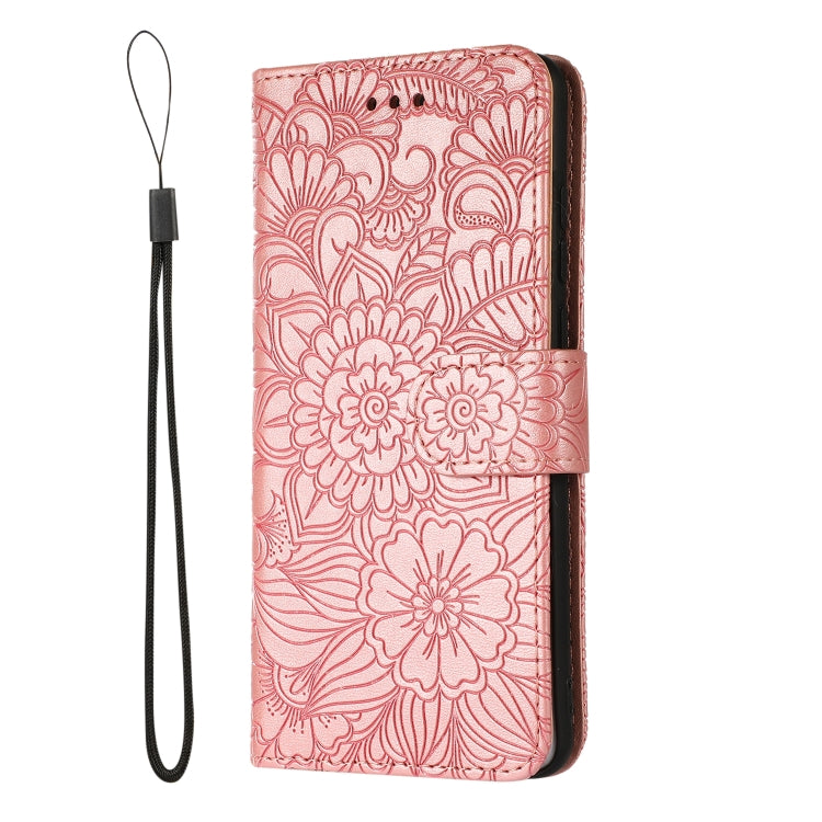 Custodia in pelle con flip orizzontale in rilievo con girasoli effetto pelle con supporto e slot per carte, portafoglio e cordino, For Huawei P30, For Huawei P20 lite