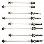 BIKERSAY Spiedini per biciclette Asse in titanio a sgancio rapido Spiedo per mozzo ruota QR, For MTB Bicycle QR001, For Road Bicycle QR001, For MTB Bicycle QR002, For Road Bicycle QR002, For MTB Bicycle QR003, For Road Bicycle QR003, For MTB Bicycle QR...