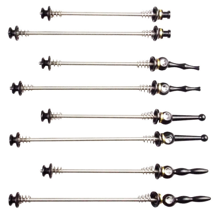 BIKERSAY Spiedini per biciclette Asse in titanio a sgancio rapido Spiedo per mozzo ruota QR, For MTB Bicycle QR001, For Road Bicycle QR001, For MTB Bicycle QR002, For Road Bicycle QR002, For MTB Bicycle QR003, For Road Bicycle QR003, For MTB Bicycle QR...