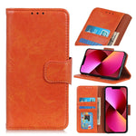 Custodia portafoglio in pelle per iPhone 13 Pro