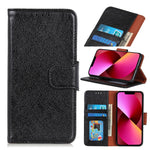Custodia portafoglio in pelle per iPhone 13 Pro