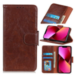 Custodia portafoglio in pelle per iPhone 13 Pro