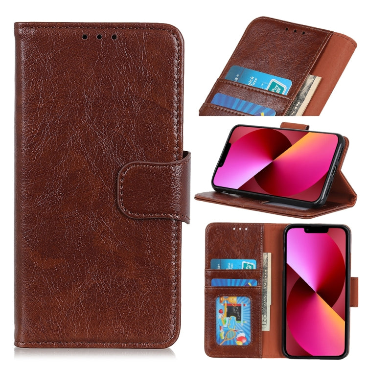 Custodia portafoglio in pelle per iPhone 13 Pro