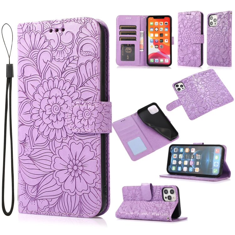 Custodia portafoglio in pelle con flip per iPhone 12