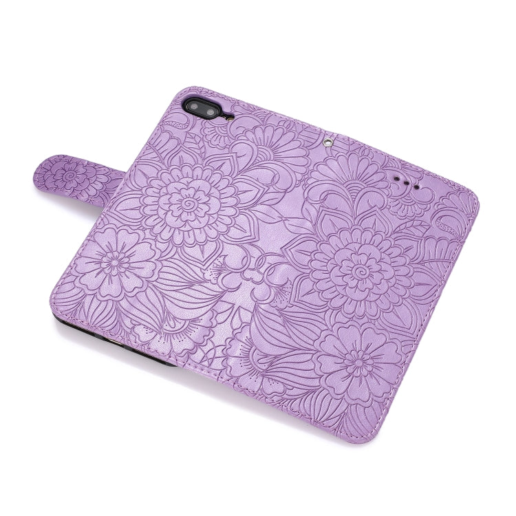 Custodia portafoglio in pelle con flip per iPhone 7 Plus e 8 Plus