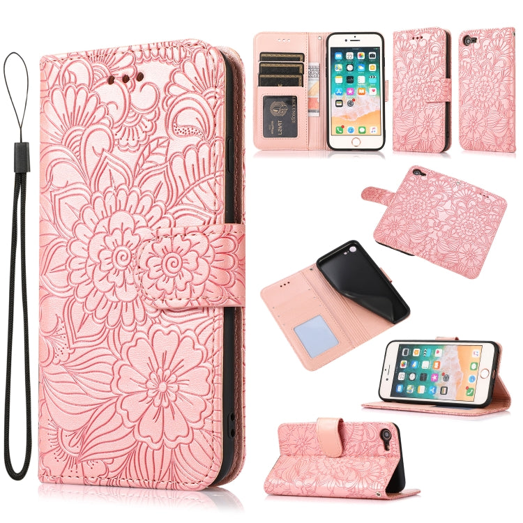 Custodia portafoglio in pelle con flip per iPhone 7 Plus e 8 Plus