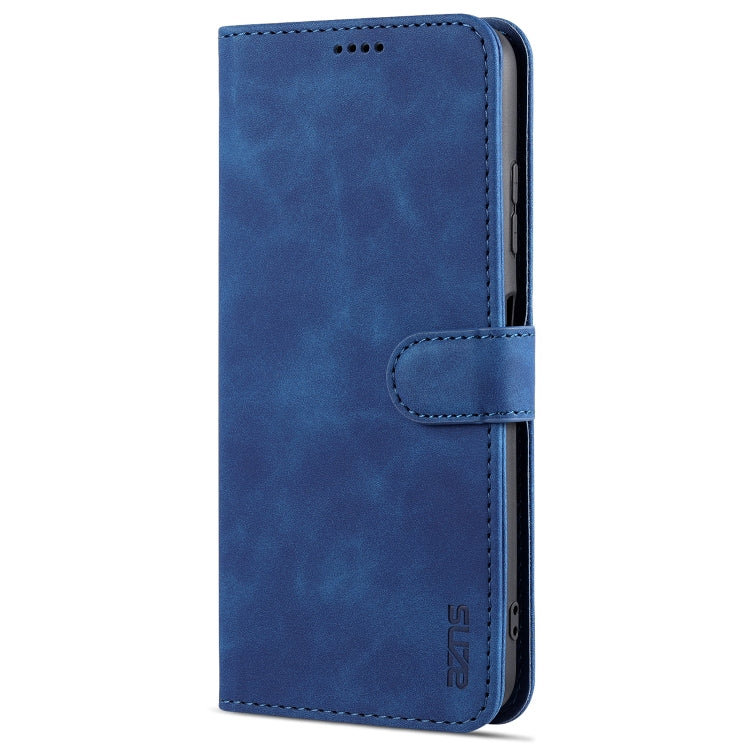AZNS Skin Feel Calf Texture Custodia in pelle con apertura orizzontale con slot per carte, supporto e portafoglio, For Samsung Galaxy A22 5G, For Samsung Galaxy A32 4G