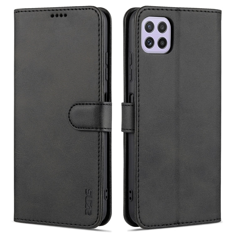 AZNS Skin Feel Calf Texture Custodia in pelle con apertura orizzontale con slot per carte, supporto e portafoglio, For Samsung Galaxy A22 5G, For Samsung Galaxy A32 4G