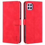 AZNS Skin Feel Calf Texture Custodia in pelle con apertura orizzontale con slot per carte, supporto e portafoglio, For Samsung Galaxy A22 5G, For Samsung Galaxy A32 4G