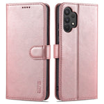 AZNS Skin Feel Calf Texture Custodia in pelle con apertura orizzontale con slot per carte, supporto e portafoglio, For Samsung Galaxy A22 5G, For Samsung Galaxy A32 4G