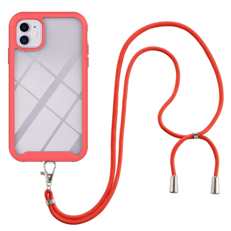 Custodia TPU e PC con tracolla per iPhone compatibili