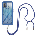 Starry Sky Solid Color Series Custodia protettiva antiurto per PC + TPU con tracolla, For OPPO A53, For OPPO A54 5G / A74 5G / A93 5G, For OPPO A94 4G / Reno5 Lite