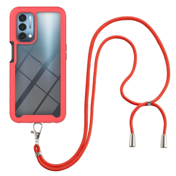 Starry Sky Solid Color Series Custodia protettiva antiurto per PC + TPU con tracolla, For OPPO A53, For OPPO A54 5G / A74 5G / A93 5G, For OPPO A94 4G / Reno5 Lite