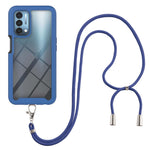 Starry Sky Solid Color Series Custodia protettiva antiurto per PC + TPU con tracolla, For OPPO A53, For OPPO A54 5G / A74 5G / A93 5G, For OPPO A94 4G / Reno5 Lite