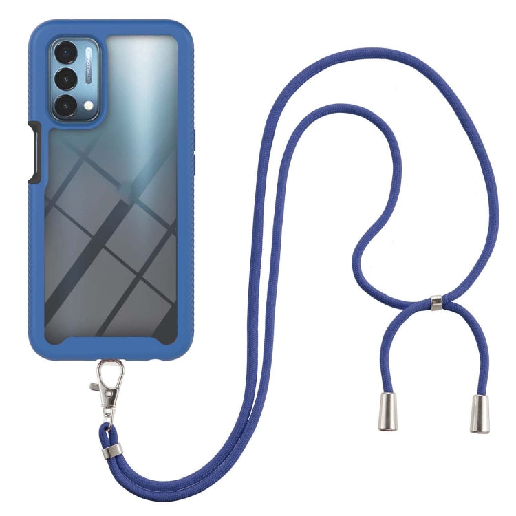 Starry Sky Solid Color Series Custodia protettiva antiurto per PC + TPU con tracolla, For OPPO A53, For OPPO A54 5G / A74 5G / A93 5G, For OPPO A94 4G / Reno5 Lite