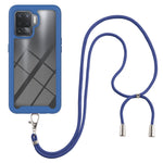 Starry Sky Solid Color Series Custodia protettiva antiurto per PC + TPU con tracolla, For OPPO A53, For OPPO A54 5G / A74 5G / A93 5G, For OPPO A94 4G / Reno5 Lite
