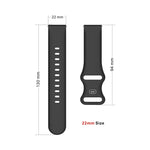 Cinturino silicone perforato per Huawei Watch 3 22mm 20mm