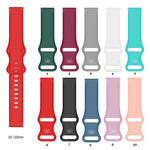 Cinturino silicone perforato per Huawei Watch 3 22mm 20mm