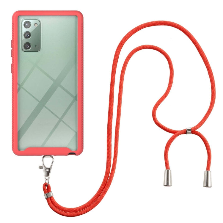 Starry Sky Solid Color Series Custodia protettiva antiurto per PC + TPU con tracolla, For Samsung Galaxy Note20, For Samsung Galaxy S20 FE 5G / 4G, For Samsung Galaxy S21+ 5G, For Samsung Galaxy S21 FE, For Samsung Galaxy S21 5G