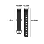 Cinturino in silicone ricambio per Fitbit Luxe taglia S e L