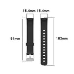 Cinturino in silicone ricambio per Fitbit Luxe S