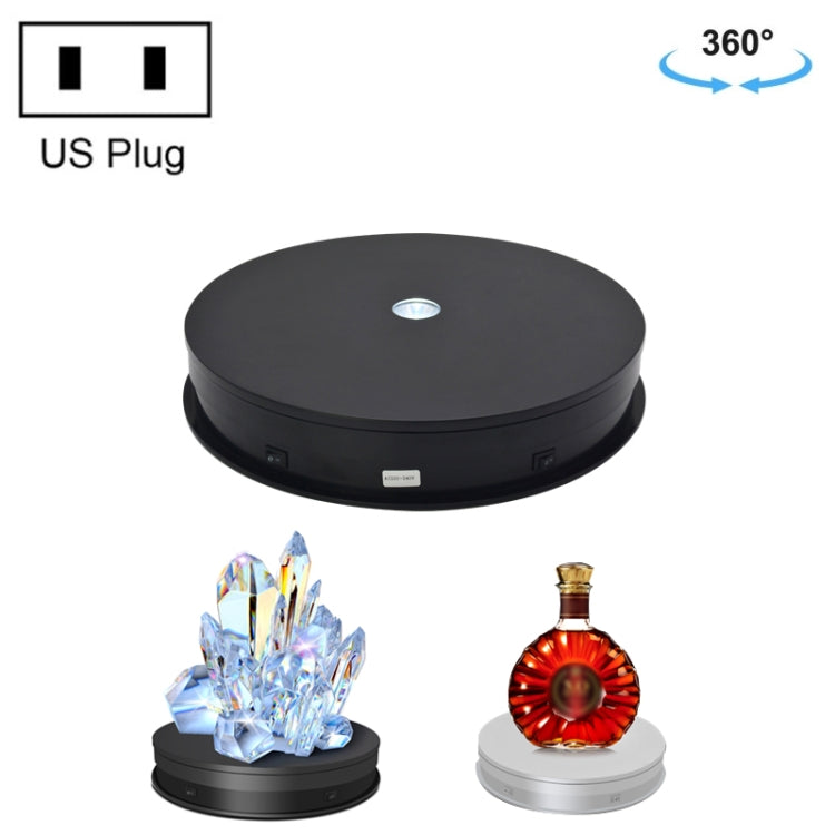 Giradischi girevole elettrico da 30 cm Espositore per riprese video Giradischi per fotografia, 30cm 110V US Plug, 30cm 220V EU Plug, 30cm 220V UK Plug, 30cm 220V AU Plug