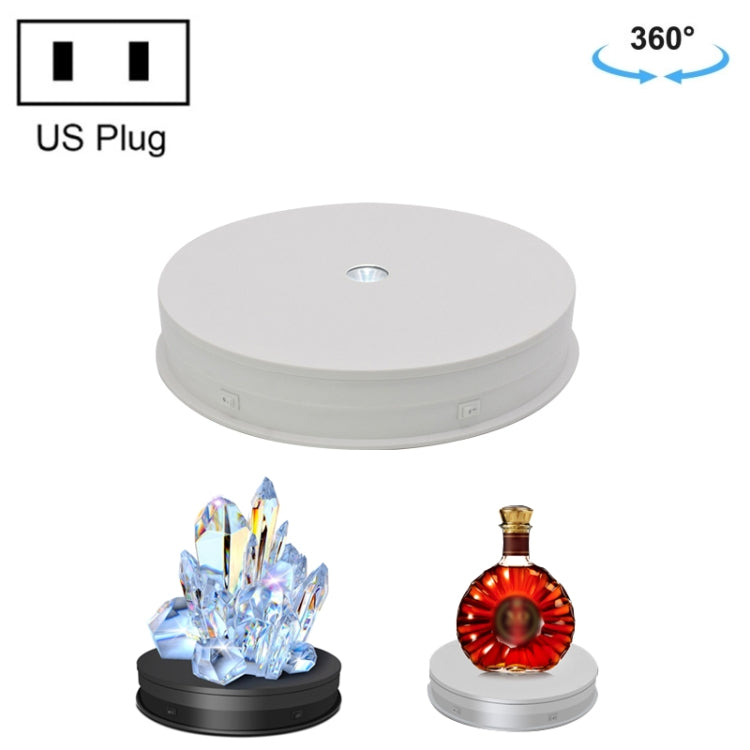 Giradischi girevole elettrico da 30 cm Espositore per riprese video Giradischi per fotografia, 30cm 110V US Plug, 30cm 220V EU Plug, 30cm 220V UK Plug, 30cm 220V AU Plug