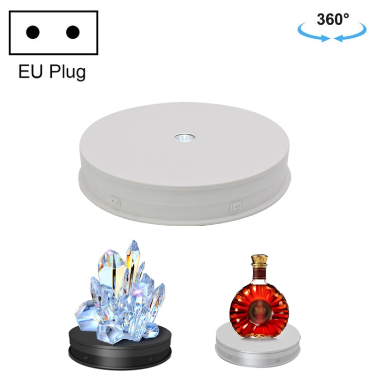 Giradischi girevole elettrico da 30 cm Espositore per riprese video Giradischi per fotografia, 30cm 110V US Plug, 30cm 220V EU Plug, 30cm 220V UK Plug, 30cm 220V AU Plug