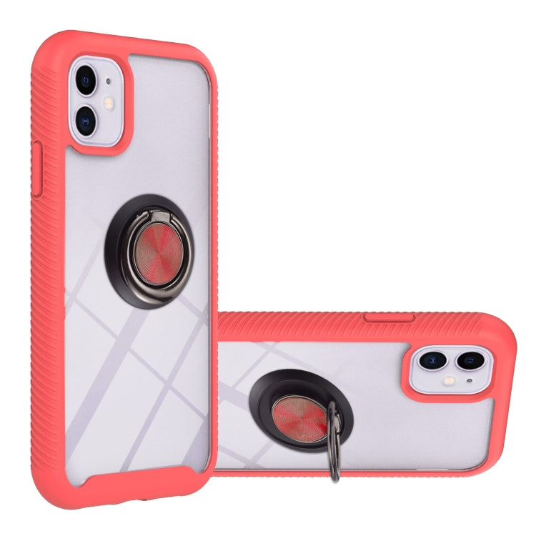 Custodia TPU e PC con anello e magnetica per iPhone compatibili